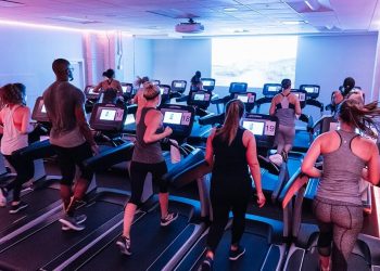 Treadmill Running Studio for Marathon Training