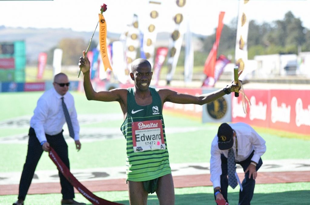 Edward Mothibi - 2019 Comrades Marathon Mens Winner