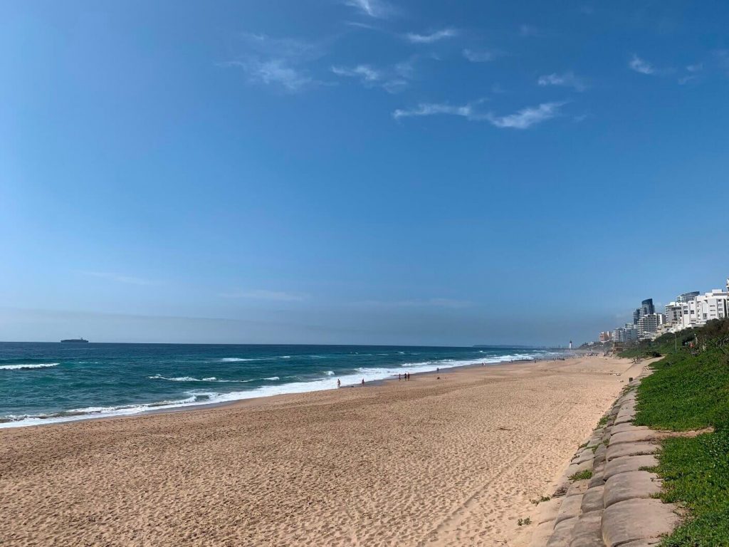 Umhlanga Rocks Beach during Comrades Marathon