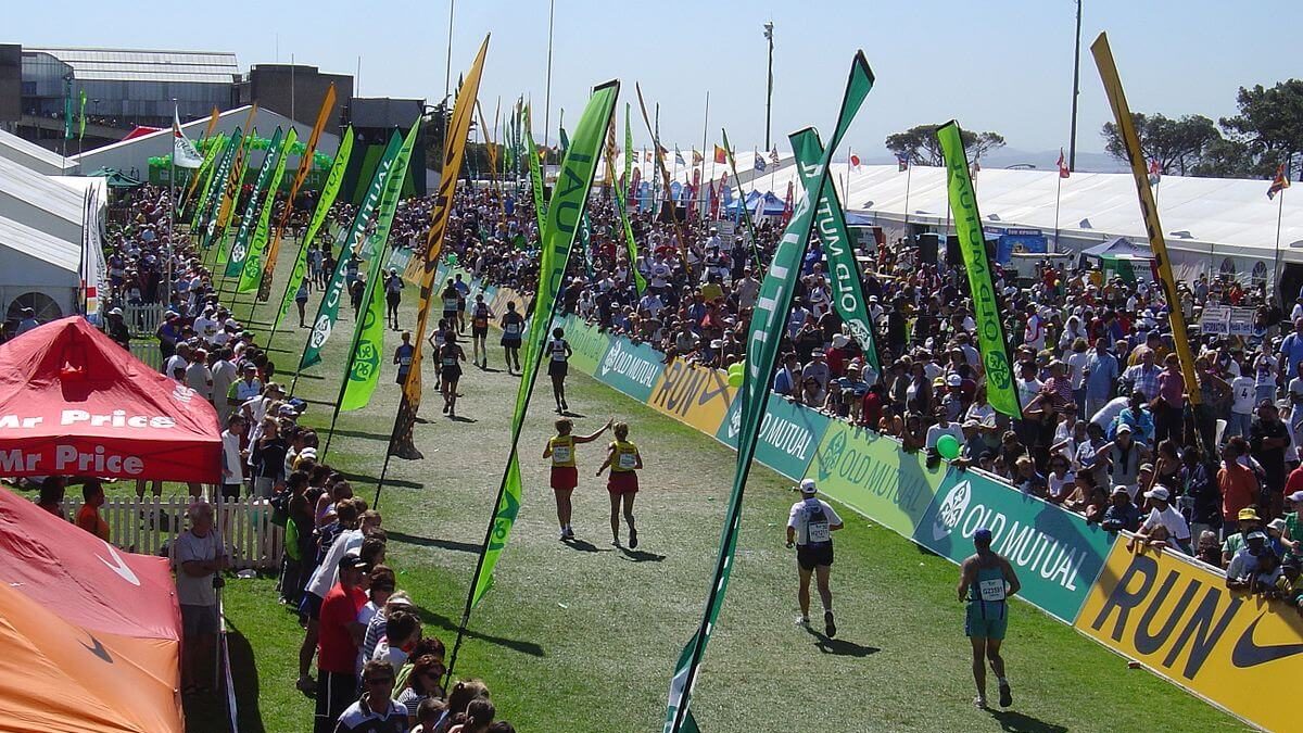 Two Oceans Ultra Marathon Finish