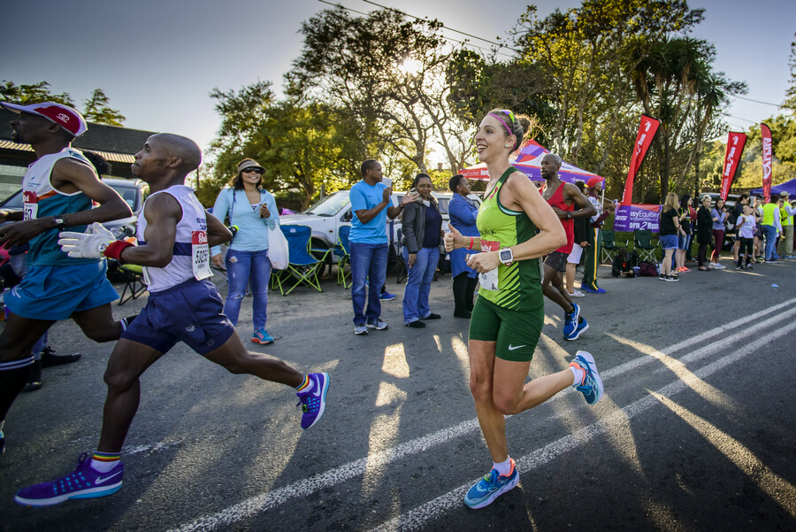 Gerda Steyn wins her first Two Oceans Marathon