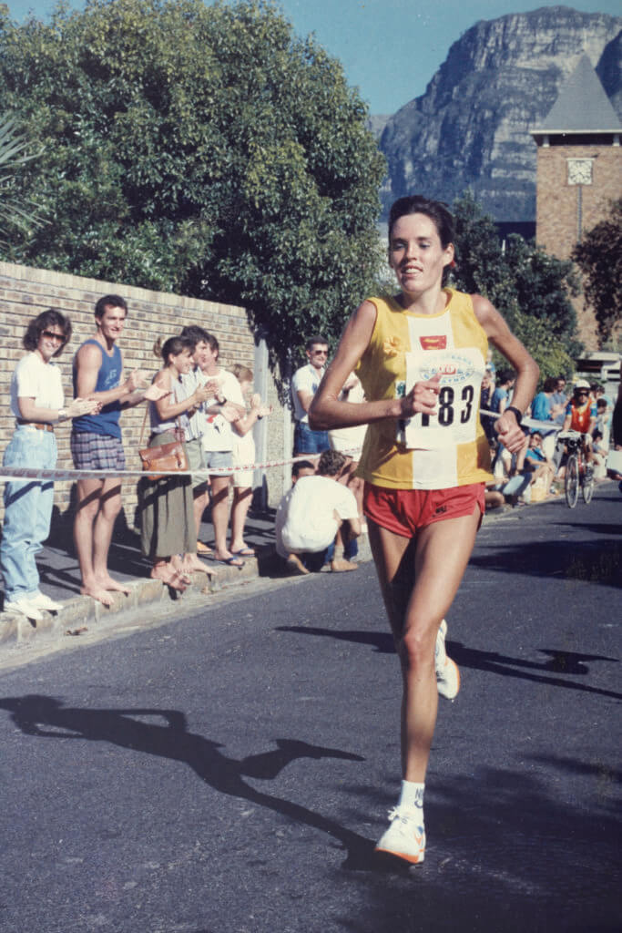 Frith van der Merwe Two Oceans Marathon Winner & Record Holder 1989