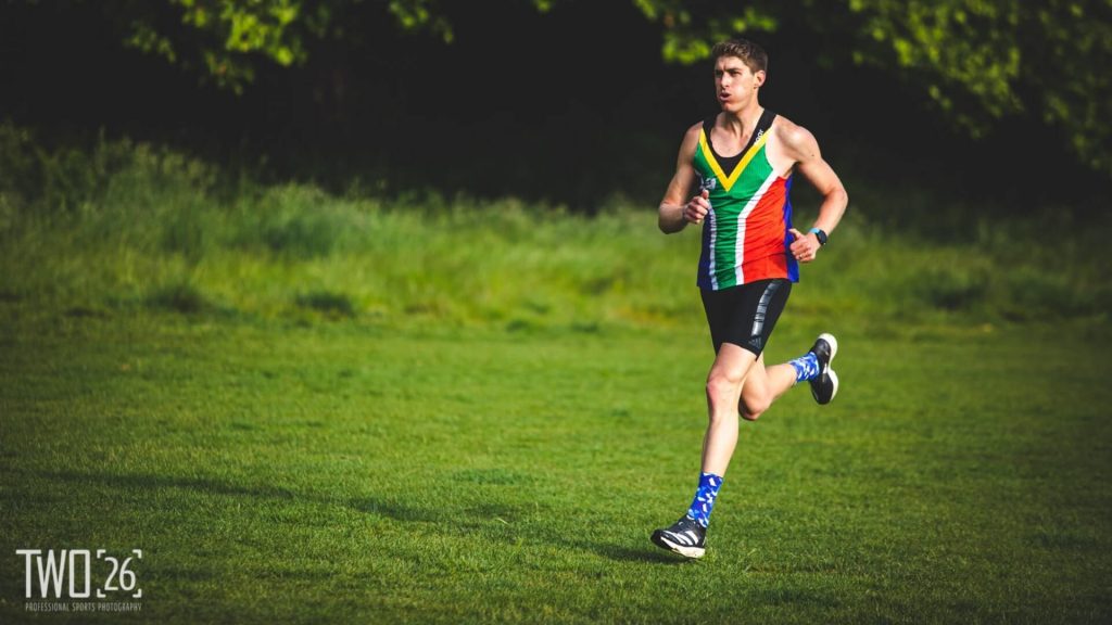 Africa Marathons Coach Nick Bester in action